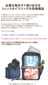 Enduranceed ビジネスリュック(インナーボックスセット)