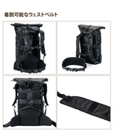 Endurance(エンデュランス)カメラバッグ Proflex 2気室構造 ロールトップ リュックタイプ 一眼レフ用 カメラバック カメラリュック