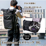 Endurance(エンデュランス)カメラバッグ HG 2気室構造 ロールトップ リュックタイプ 一眼レフ用 カメラバック カメラリュック