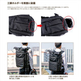 Endurance(エンデュランス)カメラバッグ HG 2気室構造 ロールトップ リュックタイプ 一眼レフ用 カメラバック カメラリュック