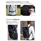 Endurance カメラバッグ ExtII ブラック リュック 大容量 2気室 バックパック