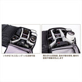 Endurance(エンデュランス)カメラバッグ HG 2気室構造 ロールトップ リュックタイプ 一眼レフ用 カメラバック カメラリュック