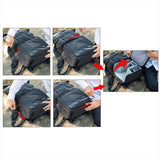 カメラバッグHG 2気室構造の大容量ロールトップカメラリュック ブラック迷彩 ブラック迷彩